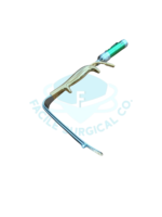 Ferriera Style Fiber Optic Retractor With Smooth End, Double Handle - Image 3