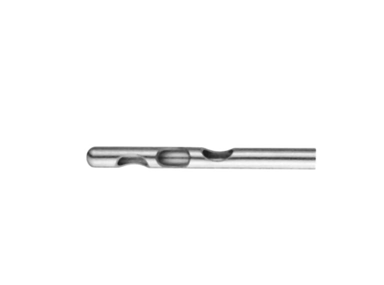 Liposuction Cannulas with Three Diagonal Holes, Threaded Fitting Liposuction Cannulas with Three Diagonal Holes, Threaded Fitting - Image 1