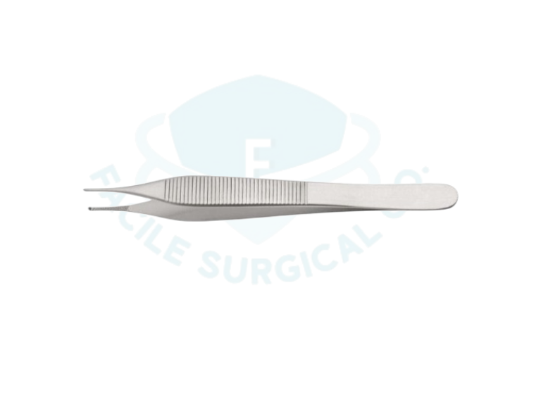 Photoroom-20260422_123522964 (1) Adson Forceps Cross Serrated 1X2 Teeth - Image 1