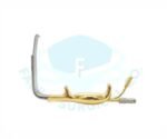Tebbetts Fiber Optic Retractor with Teeth, 18.5cm