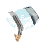 Tebbetts Fiber Optic Retractor with Teeth, 18.5cm - Image 2