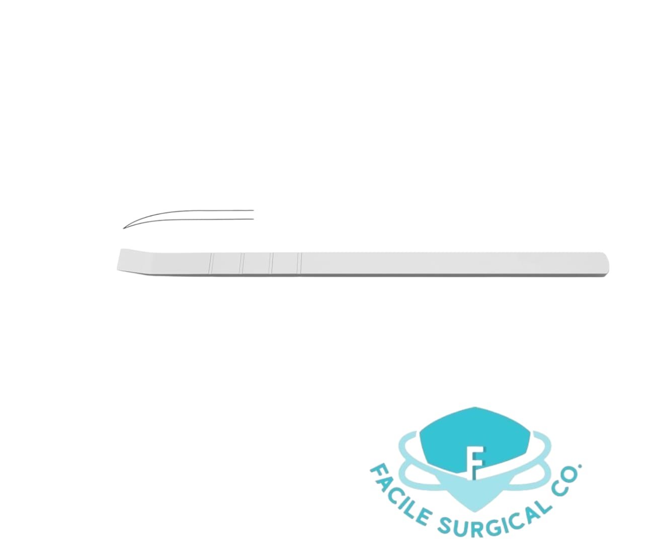 WhatsApp Image 2026-04-13 at 11.33.28 PM Cottle Osteotome Curved Graduated Tip 6mm length18cm - Image 1