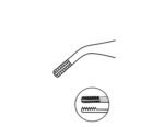 Adson Brown Delicate Tissue Forceps Curved 9X9 Teeth - Image 2