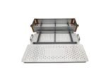 Sterilization Case/Tray for Liposuction Cannulas, 480mm x145mm x 76mm, Made of Aluminium - Image 2