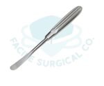 Cottle Skin Elevator 18cm, 8mm, Sharp, curved