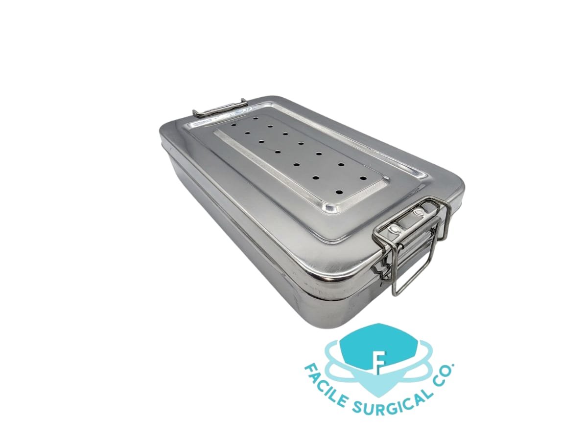 fsga Instruments Box Stainless Steel, With Infiltration Holes - Image 1