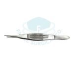 Castroviejo Suturing Forcep 1×2 Teeth, 0.9mm Tip