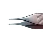 Micro Adson Tissue Forcep 1×2 teeth 0.8mm Tip - Image 2