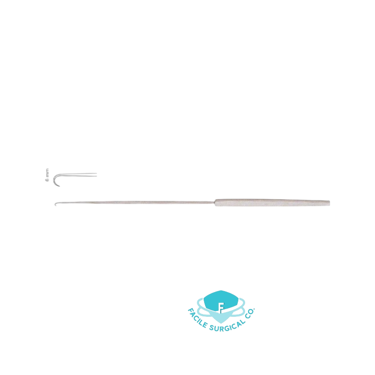 emmett-tenaculum-hook-15.25.22-768x768 (1) Emmett Tenaculum Hook #1, 22cm, Sharp - Image 1