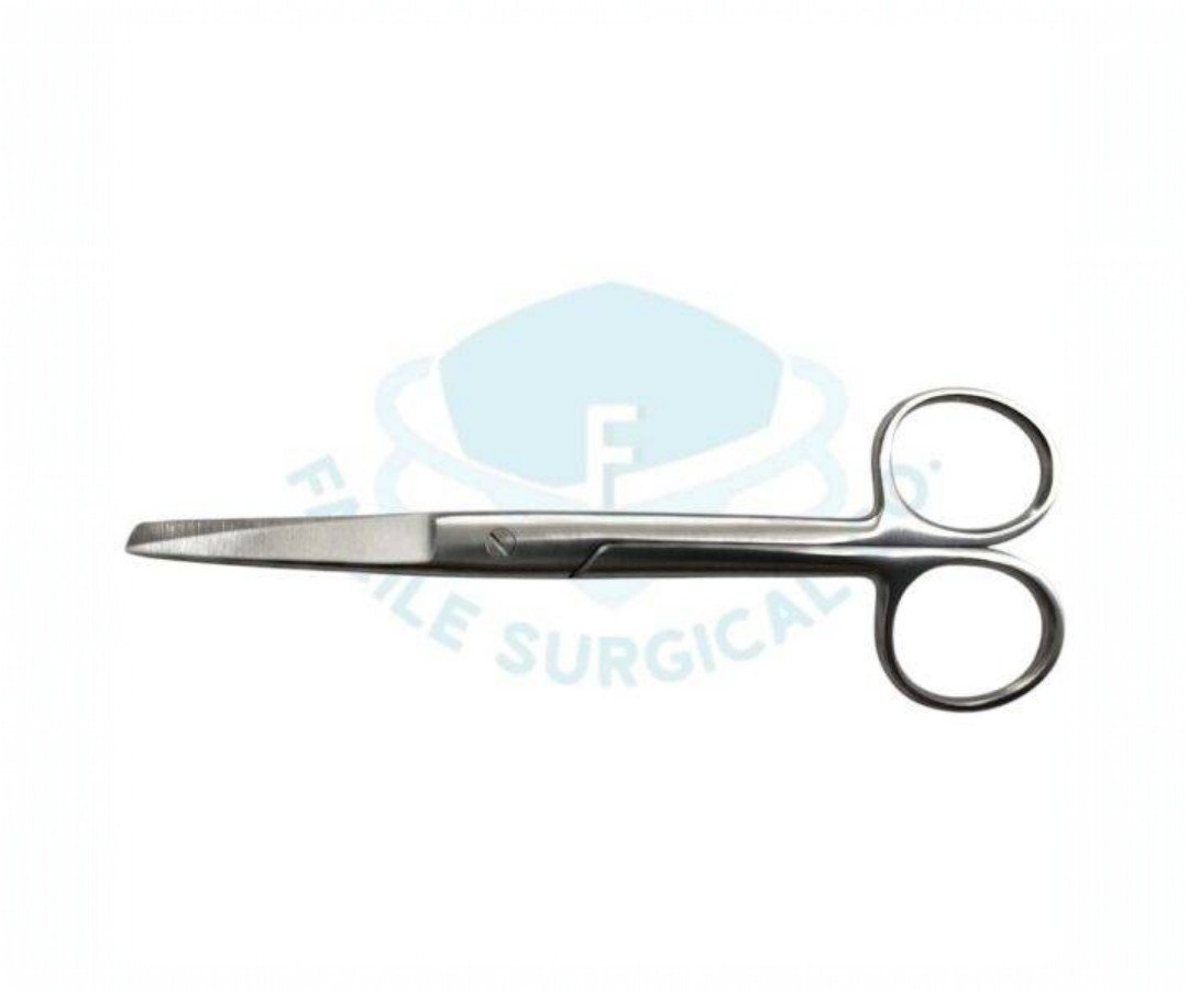 facile scissor Dressing/Operating Scissors, Curved, Sharp/Blunt – Standard - Image 1