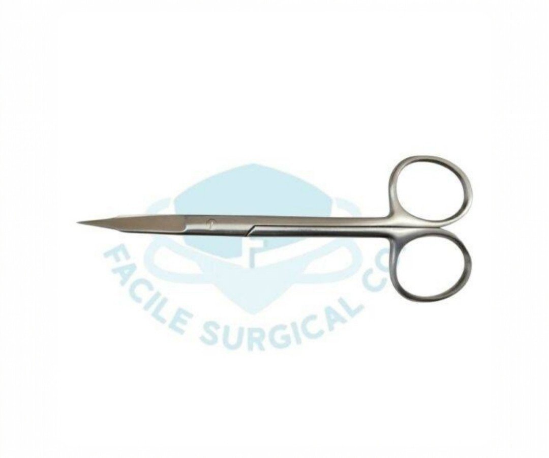 fox gum (1) Fox Gum And Tissue Scissors, Straight, 13cm - Image 1