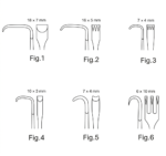 Meyerding Retractor With Ring Hold 18cm - Image 2