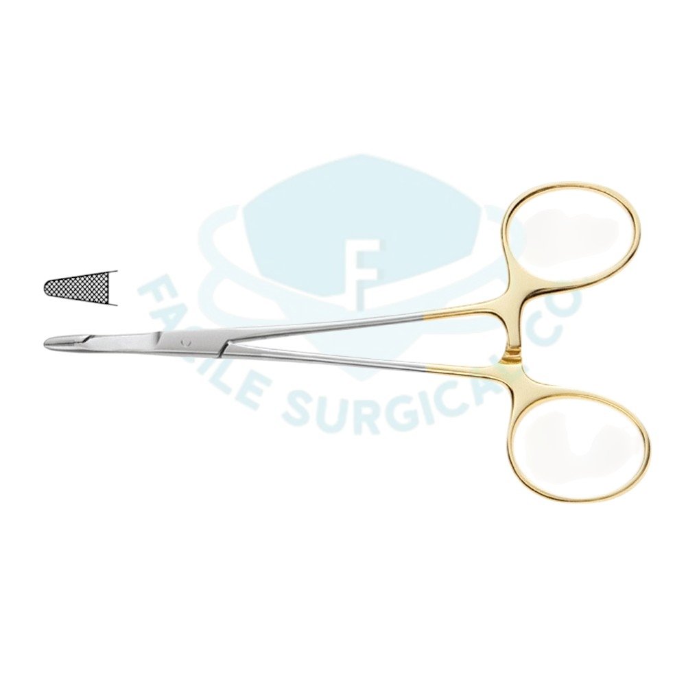olsen-hegar-needle-holder-tc-06.30.12-1 Mini Olsen-Hegar T.C Needle Holder 12cm - Image 1