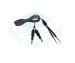 Silicon Coated Bipolar Cable, Flat Plug