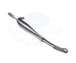 Bauer Type Intra Oral Retractor Fiber Optic Left  21cm - Image 2