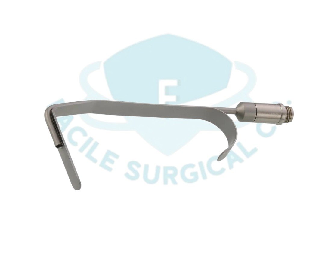 maliniac-nasal-retractor-with-fiber-optic-guide-light.jpg (1) Maliniac Nasal Retractor With Fiber Optic Guide Light - Image 1